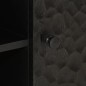vidaXL Mueble de TV madera maciza de mango negro 80x31x46 cm vidaXL Mueble de TV madera maciza de mango negro 80x31x46 cm