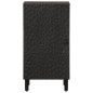 vidaXL Aparador madera maciza de mango negro 40x33x75 cm vidaXL Aparador madera maciza de mango negro 40x33x75 cm