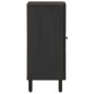 vidaXL Aparador madera maciza de mango negro 40x33x75 cm vidaXL Aparador madera maciza de mango negro 40x33x75 cm