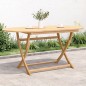 vidaXL Mesa de jardín plegable madera maciza de acacia 160x85x75 cm vidaXL Mesa de jardín plegable madera maciza de acacia 160x85x75 cm