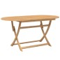 vidaXL Mesa de jardín plegable madera maciza de acacia 160x85x75 cm vidaXL Mesa de jardín plegable madera maciza de acacia 160x85x75 cm