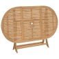 vidaXL Mesa de jardín plegable madera maciza de acacia 160x85x75 cm vidaXL Mesa de jardín plegable madera maciza de acacia 160x85x75 cm