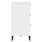 vidaXL Cómoda de cajones VIKEN madera maciza de pino blanca vidaXL Cómoda de cajones VIKEN madera maciza de pino blanca