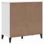 vidaXL Cómoda de cajones VIKEN madera maciza de pino blanca vidaXL Cómoda de cajones VIKEN madera maciza de pino blanca