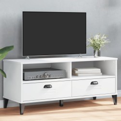 vidaXL Mueble de TV VIKEN madera maciza de pino blanco