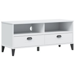 vidaXL Mueble de TV VIKEN madera maciza de pino blanco