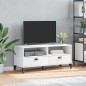 vidaXL Mueble de TV VIKEN madera maciza de pino blanco vidaXL Mueble de TV VIKEN madera maciza de pino blanco