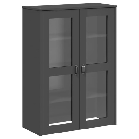 vidaXL Aparador superior VIKEN madera maciza de pino gris antracita