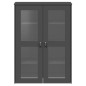 vidaXL Aparador superior VIKEN madera maciza de pino gris antracita vidaXL Aparador superior VIKEN madera maciza de pino gris antracita