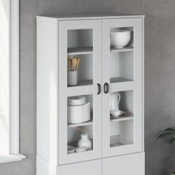 vidaXL Aparador superior VIKEN madera maciza de pino blanco