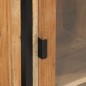 vidaXL Mueble de baño hierro y madera maciza de acacia 40x27x190 cm vidaXL Mueble de baño hierro y madera maciza de acacia 40x27x190 cm