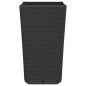vidaXL Jardineras 4 unidades PP negro 32,5x32,5x57 cm vidaXL Jardineras 4 unidades PP negro 32,5x32,5x57 cm
