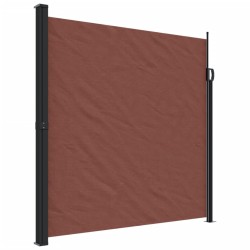 vidaXL Toldo lateral retráctil marrón 200x600 cm