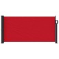 vidaXL Toldo lateral retráctil rojo 100x300 cm
