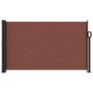 vidaXL Toldo lateral retráctil marrón 120x300 cm vidaXL Toldo lateral retráctil marrón 120x300 cm