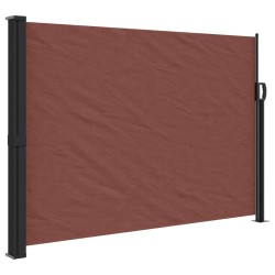 vidaXL Toldo lateral retráctil marrón 140x300 cm