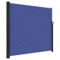 vidaXL Toldo lateral retráctil de jardín azul 180x300 cm