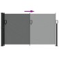 vidaXL Toldo lateral retráctil gris antracita 120x500 cm vidaXL Toldo lateral retráctil gris antracita 120x500 cm