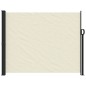 vidaXL Toldo lateral retráctil crema 160x500 cm
