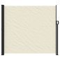 vidaXL Toldo lateral retráctil crema 180x500 cm