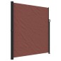 vidaXL Toldo lateral retráctil marrón 220x500 cm vidaXL Toldo lateral retráctil marrón 220x500 cm