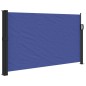 vidaXL Toldo lateral retráctil azul 120x600 cm