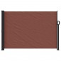 vidaXL Toldo lateral retráctil marrón 140x600 cm