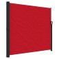 vidaXL Toldo lateral retráctil rojo 180x600 cm