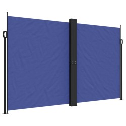 vidaXL Toldo lateral retráctil azul 200x600 cm