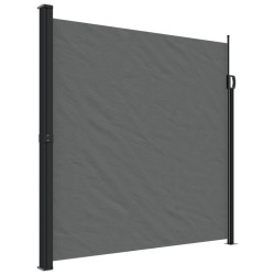 vidaXL Toldo lateral retráctil gris antracita 200x600 cm