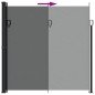 vidaXL Toldo lateral retráctil gris antracita 200x600 cm vidaXL Toldo lateral retráctil gris antracita 200x600 cm