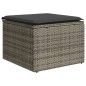 vidaXL Set de sofás de jardín 11 pzas y cojines ratán sintético gris vidaXL Set de sofás de jardín 11 pzas y cojines ratán sintético gris