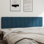 vidaXL Cabecero de cama acolchado terciopelo azul 200 cm vidaXL Cabecero de cama acolchado terciopelo azul 200 cm