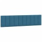 vidaXL Cabecero de cama acolchado terciopelo azul 200 cm vidaXL Cabecero de cama acolchado terciopelo azul 200 cm