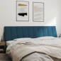 vidaXL Cabecero de cama acolchado terciopelo azul 200 cm vidaXL Cabecero de cama acolchado terciopelo azul 200 cm