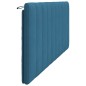 vidaXL Cabecero de cama acolchado terciopelo azul 200 cm vidaXL Cabecero de cama acolchado terciopelo azul 200 cm