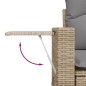 vidaXL Juego de sofás jardín con cojines beige 10 pzas ratán sintético vidaXL Juego de sofás jardín con cojines beige 10 pzas ratán sintético