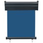 vidaXL Toldo lateral de balcón azul 65x250 cm