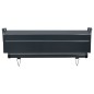 vidaXL Toldo lateral de balcón azul 65x250 cm