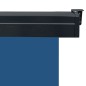 vidaXL Toldo lateral de balcón azul 65x250 cm