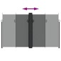 vidaXL Toldo lateral retráctil gris antracita 200x600 cm vidaXL Toldo lateral retráctil gris antracita 200x600 cm