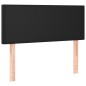 vidaXL Cama box spring colchón y LED cuero sintético negro 100x200 cm vidaXL Cama box spring colchón y LED cuero sintético negro 100x200 cm