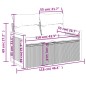 vidaXL Set de sofás de jardín 8 pzas y cojines ratán sintético gris vidaXL Set de sofás de jardín 8 pzas y cojines ratán sintético gris