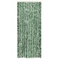 vidaXL Cortina antimoscas chenilla verde y blanco 56x200 cm vidaXL Cortina antimoscas chenilla verde y blanco 56x200 cm