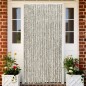vidaXL Cortina antimoscas chenilla gris claro y gris oscuro 100x200 cm vidaXL Cortina antimoscas chenilla gris claro y gris oscuro 100x200 cm