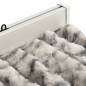 vidaXL Cortina antimoscas chenilla gris claro y gris oscuro 100x200 cm vidaXL Cortina antimoscas chenilla gris claro y gris oscuro 100x200 cm