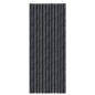 vidaXL Cortina antimoscas chenilla gris antracita 100x200 cm