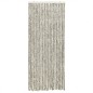 vidaXL Cortina antimoscas chenilla gris claro y gris oscuro 56x200 cm vidaXL Cortina antimoscas chenilla gris claro y gris oscuro 56x200 cm