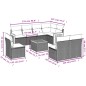 vidaXL Set de sofás de jardín 9 pzas con cojines ratán sintético beige vidaXL Set de sofás de jardín 9 pzas con cojines ratán sintético beige