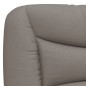 vidaXL Estructura de cama con cabecero de tela gris taupe 180x200 cm vidaXL Estructura de cama con cabecero de tela gris taupe 180x200 cm